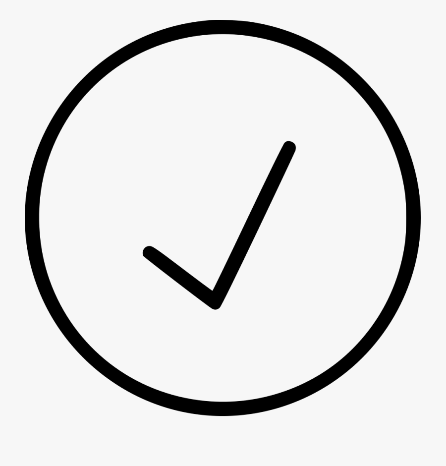 Circle Shape Check Ok Sign Comments Clipart , Png Download - Arrow Down Gif White, Transparent Clipart