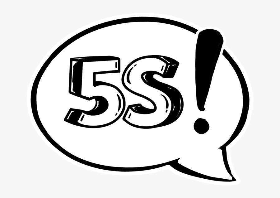5s Drawing, Transparent Clipart