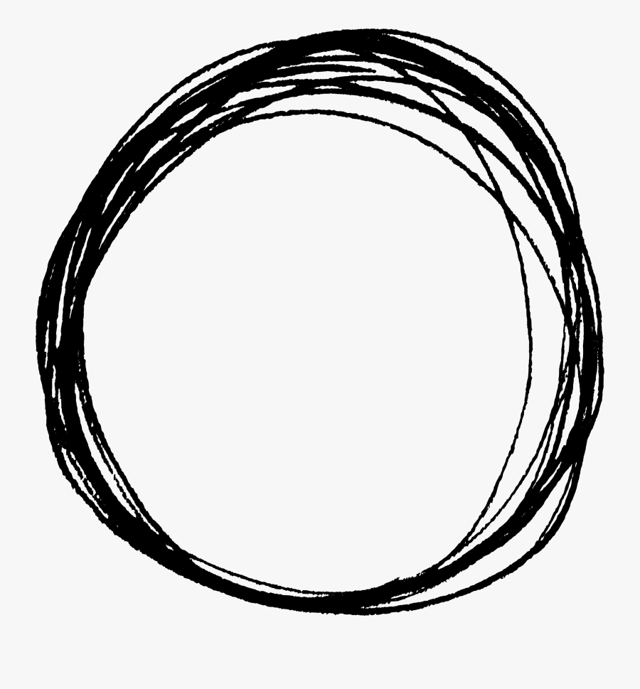 First Parish In Wayland Line Circle - Scribble Circle Png, Transparent Clipart