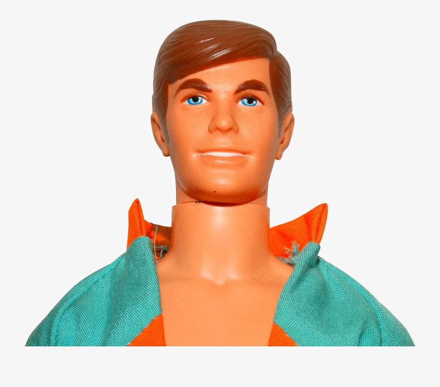 Transparent Vintage Doll Png - Ken Doll, Transparent Clipart