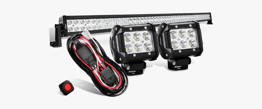 Clip Art Led Spotlights For Trucks - Focos Led Dualis, Transparent Clipart