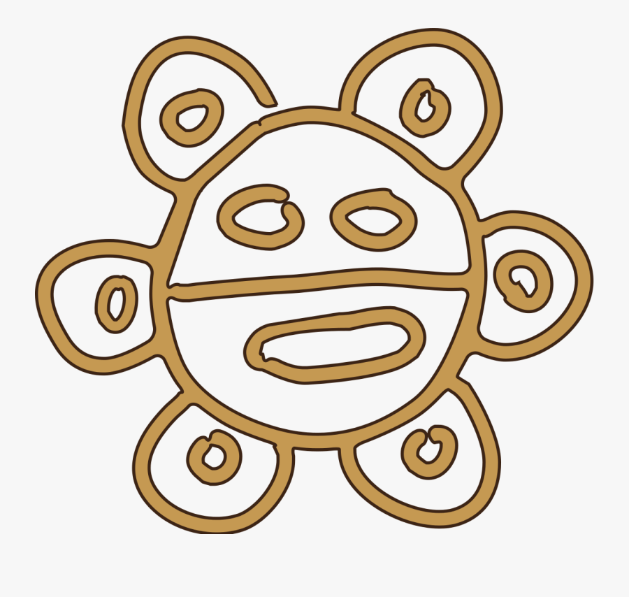 Taino Sun Transparent Clipart , Png Download - Taino Symbols Png, Transparent Clipart