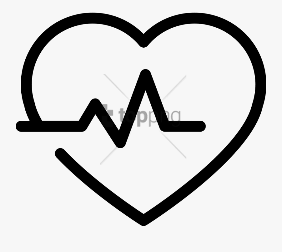 Free Png Download Corazon Con Linea De Vida Png Images - Black Broken Heart Png, Transparent Clipart