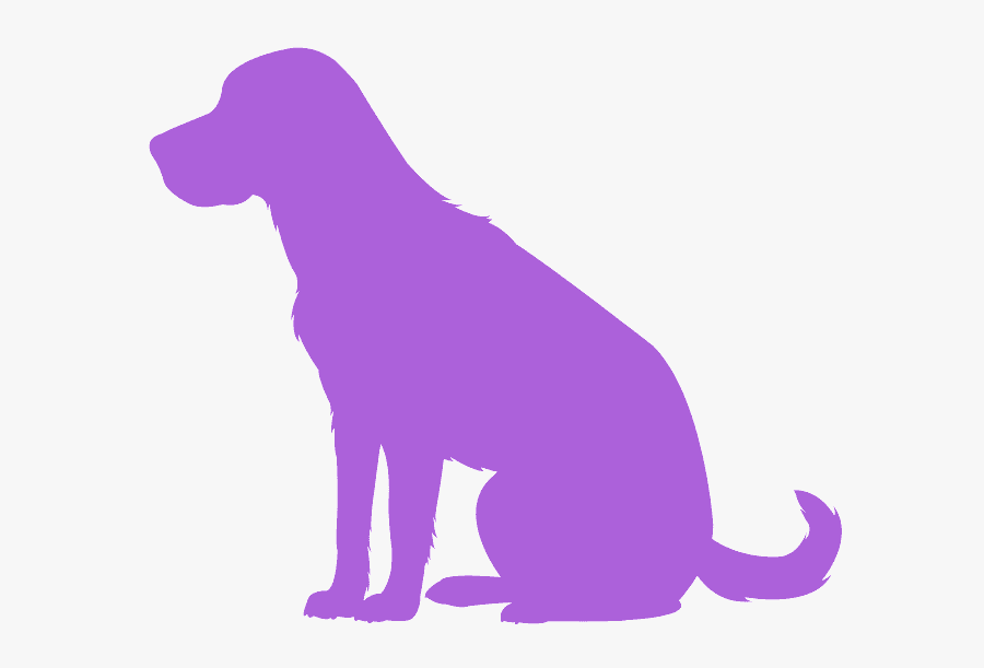 Silueta De Perro Png, Transparent Clipart