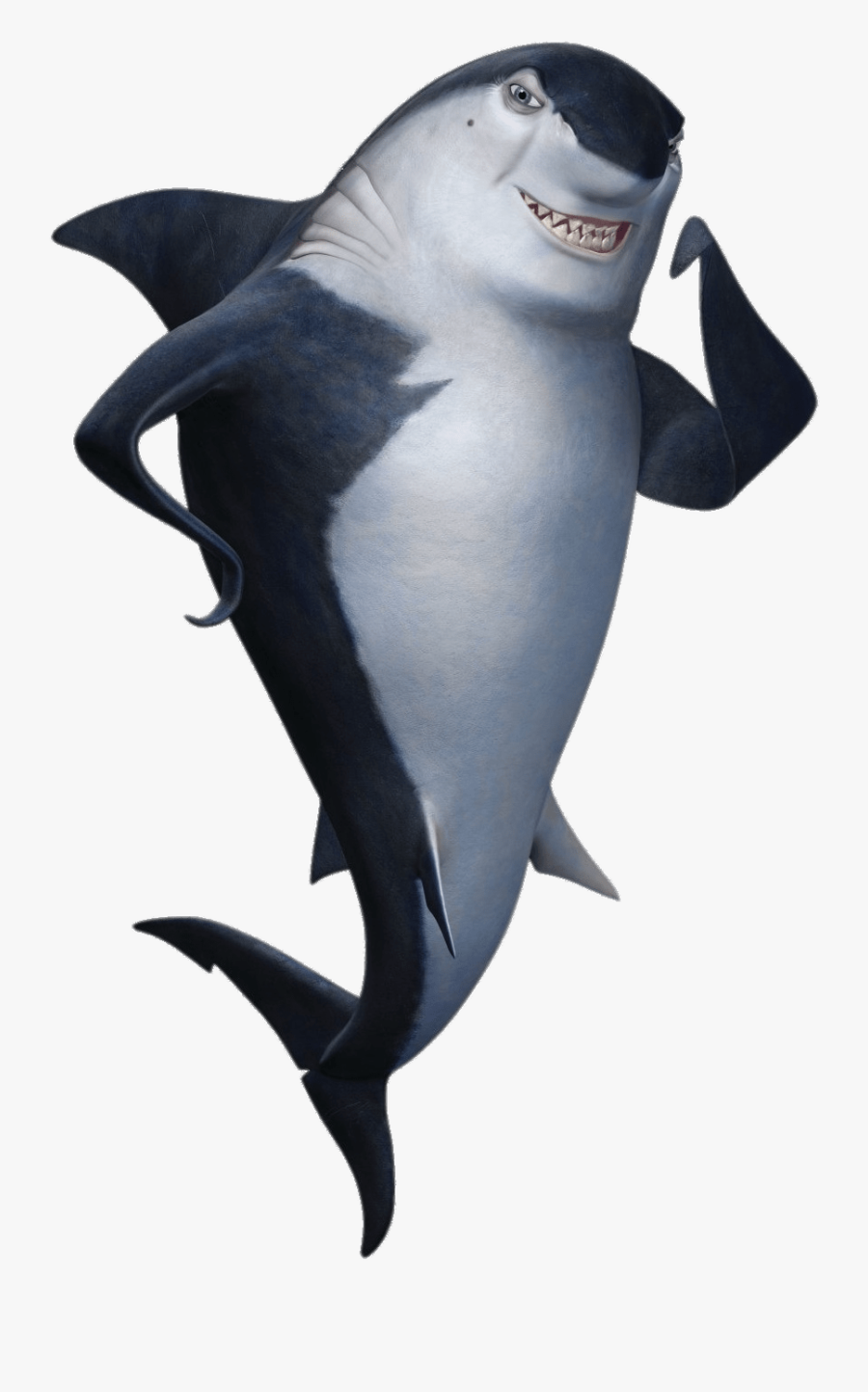 Shark Tale Character Don Lino The Shark - Shark From Shark Tail, Transparent Clipart