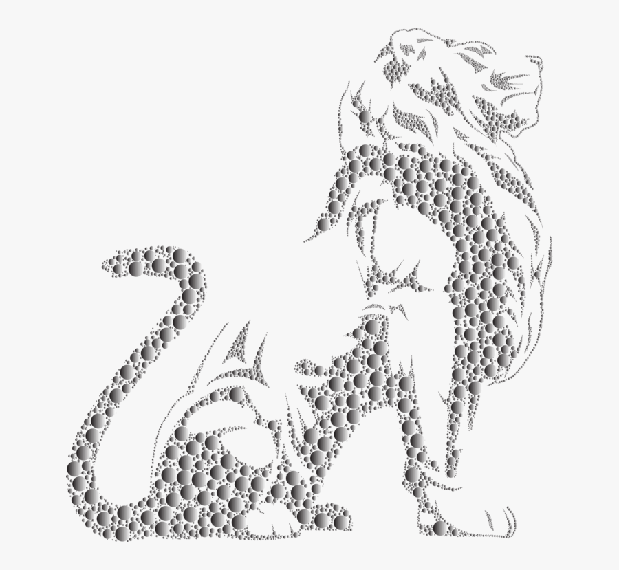 Line Art,wildlife,coloring Book - Cartoon Lion Drawn Png, Transparent Clipart