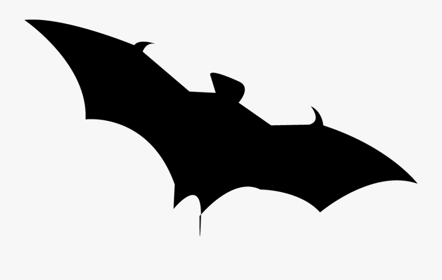 Bats Vector Silhouette Halloween - Silueta De Murcielago Png, Transparent Clipart
