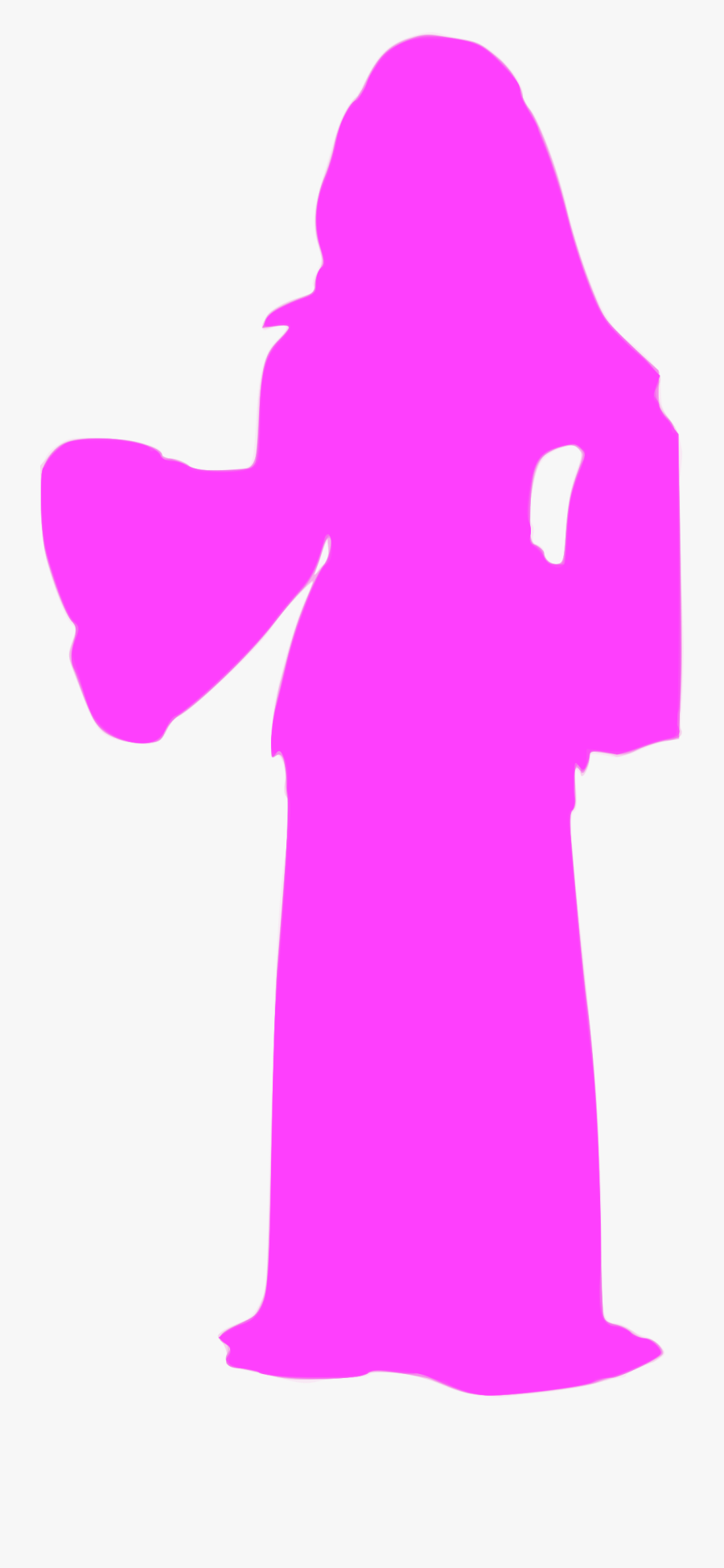 Silhouette Fille 06 Clip Arts, Transparent Clipart