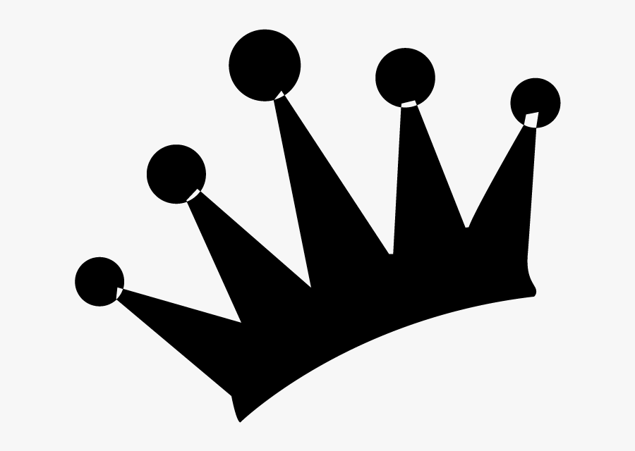 Black Crown Imperial Crown - Silhouette Transparent Crown Png, Transparent Clipart