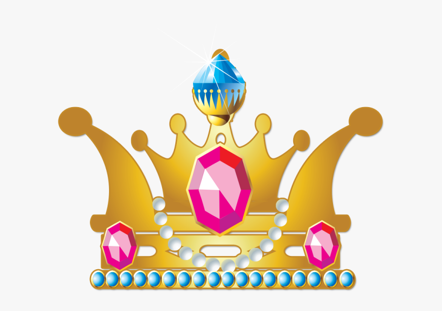 Vector Crown Png - Illustration, Transparent Clipart