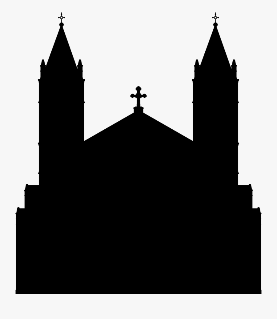 Church Silhouette Png, Transparent Clipart