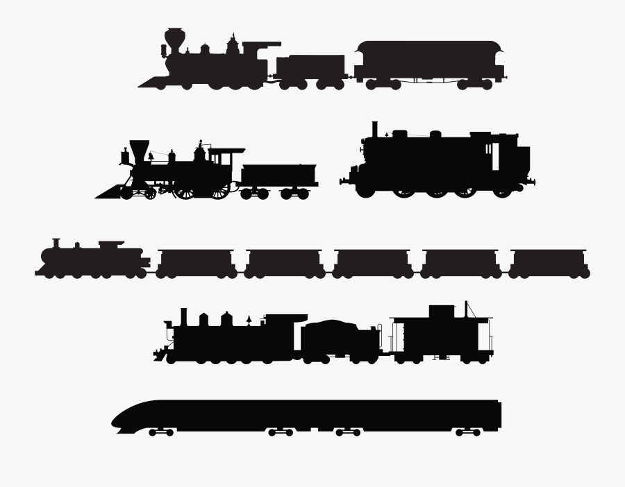 Train Silhouette Png Page - Train Silhouette Png, Transparent Clipart
