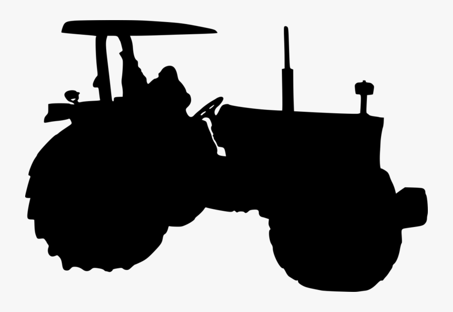 Transparent Free Tractor Clipart Images - Silhouette Tractor Png, Transparent Clipart