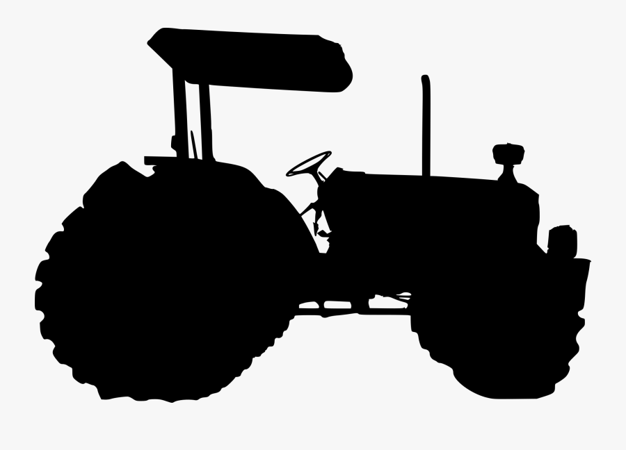Tractor Silhouette Png, Transparent Clipart