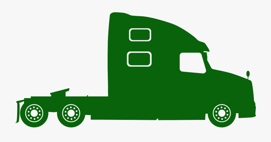 Silueta Trailer Vector, Transparent Clipart