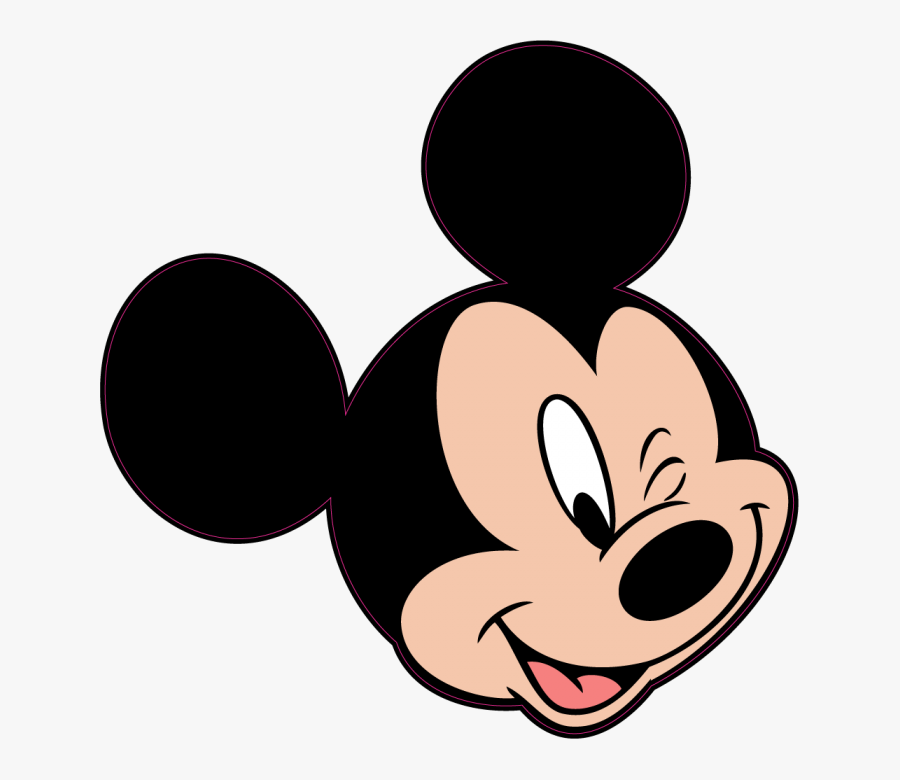 Mickey Mouse Png Head - Mickey Mouse Head Transparent Background, Transparent Clipart
