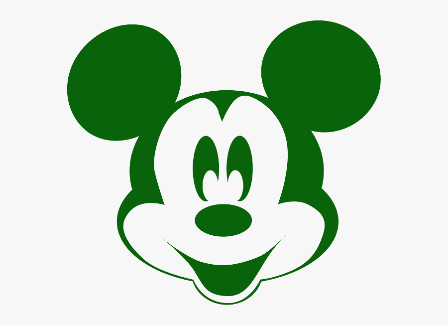 Mickey Mouse Face Cut Outs, Transparent Clipart