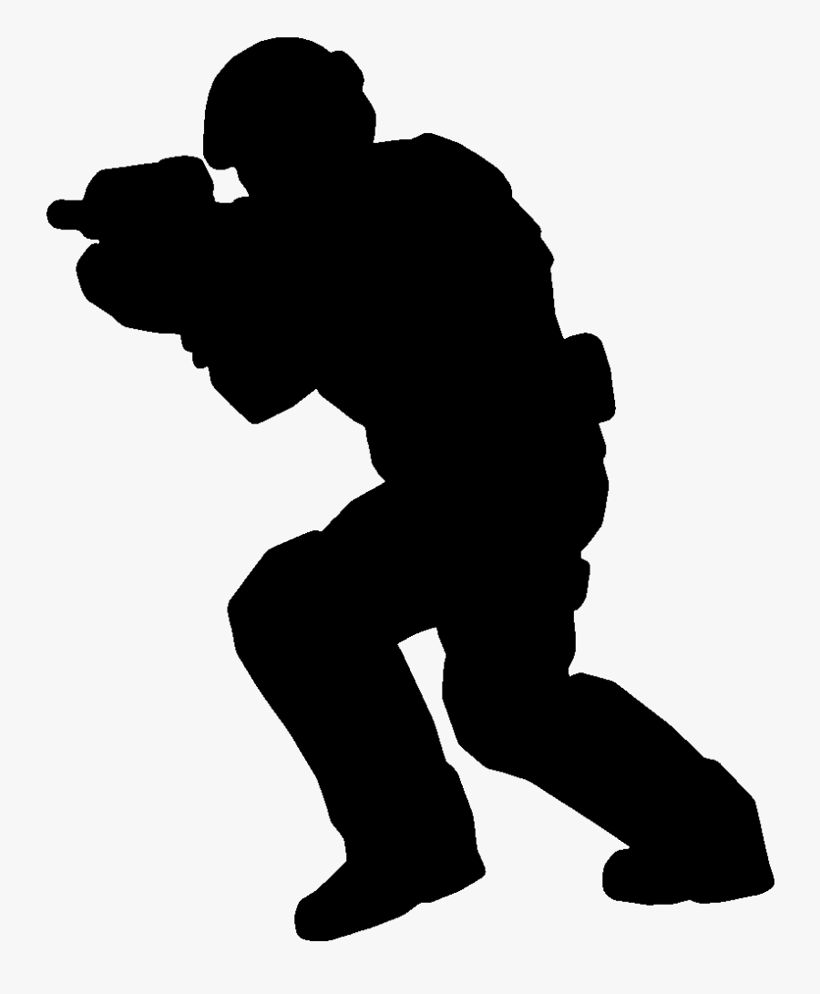 Army Silhouette - Clone Trooper Marines, Transparent Clipart