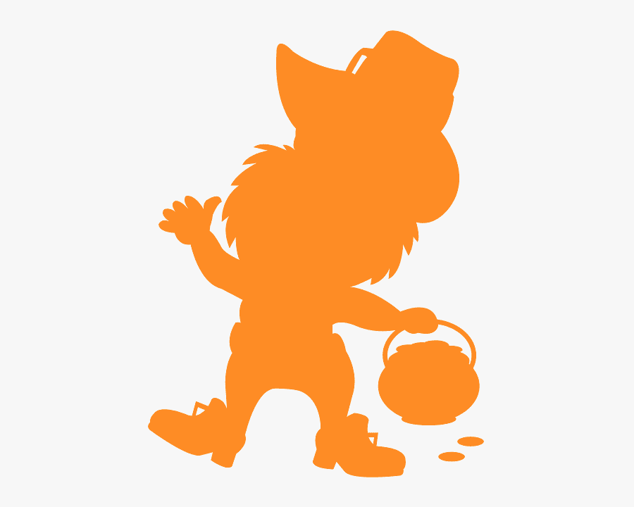 Silueta De Un Duende, Transparent Clipart