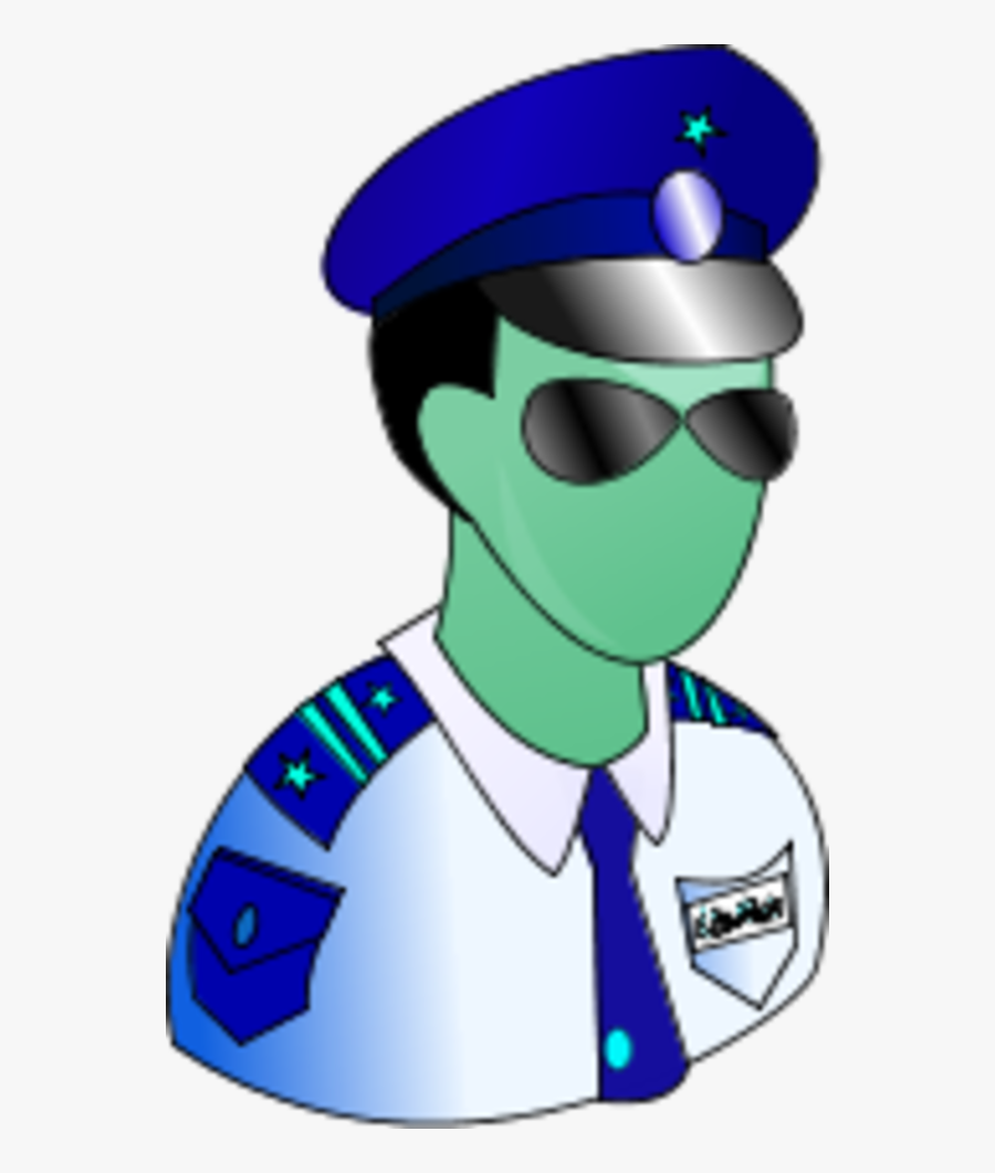 Vector Clip Art - Officer Clip Art, Transparent Clipart