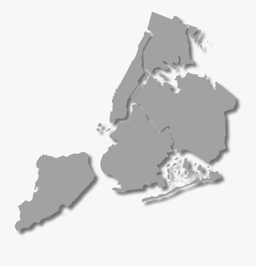 Manhattan Brooklyn Queens Bronx Staten Island, Transparent Clipart