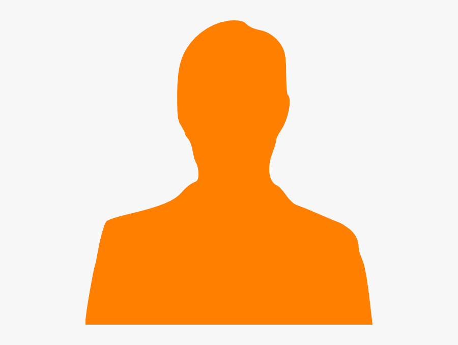 Easy Man Silhouette, Transparent Clipart