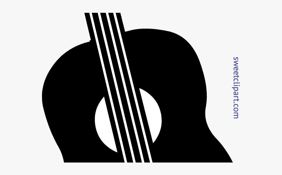 Silhouette Clipart Guitar - Siluetas Guitarras Png, Transparent Clipart
