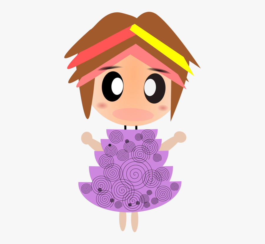 Cartoon Girl Drawing Visual Arts Boy - Illustration, Transparent Clipart