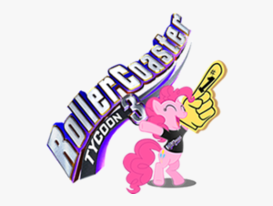 Rollercoaster Tycoon 3 Planet Coaster Pinkie Pie Fluttershy - Rollercoaster Tycoon 3 Icon, Transparent Clipart