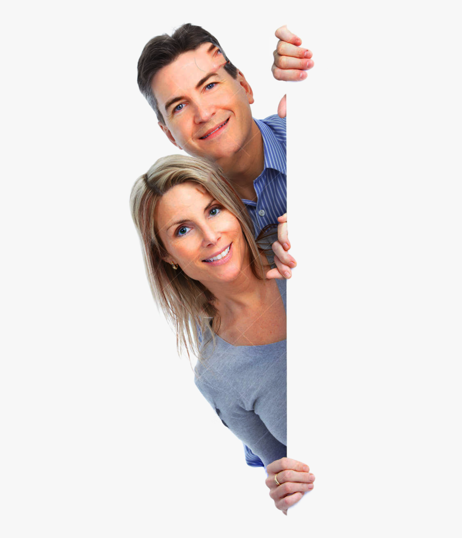 Clip Art Happy White Couple - Happy Men And Woman Png, Transparent Clipart