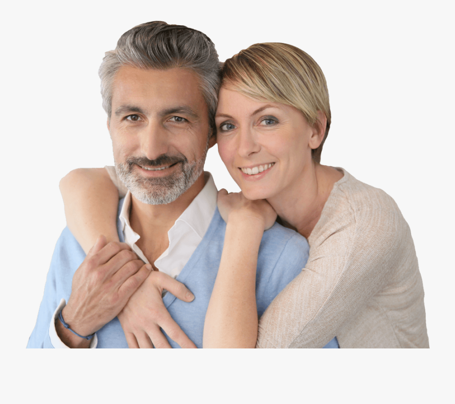 Your Edmonds - Middle Aged Couple Png, Transparent Clipart