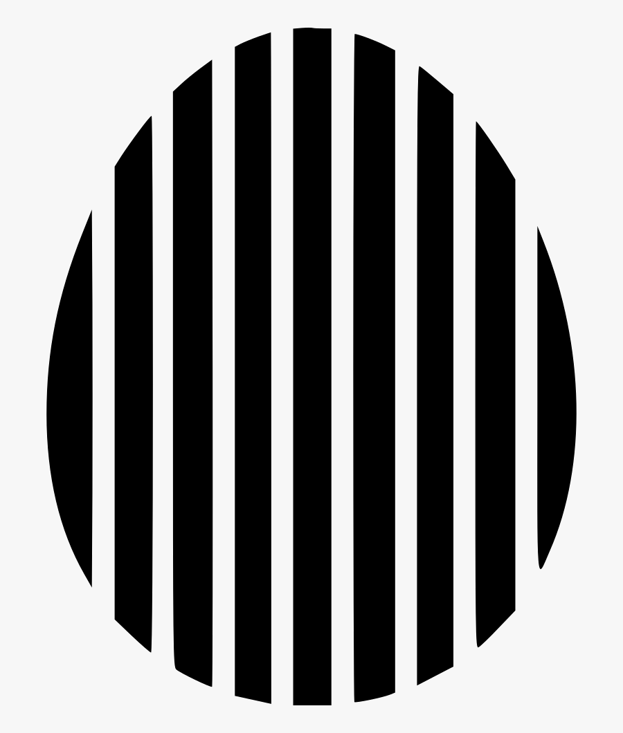 Egg Stripes - Illustration, Transparent Clipart