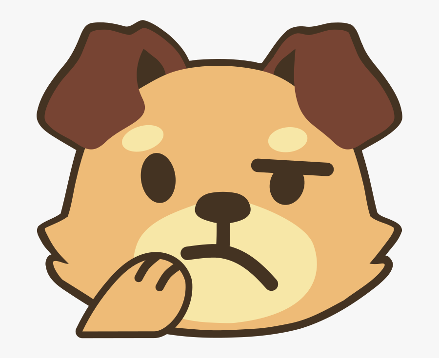 Clip Art Dog Faces, Transparent Clipart