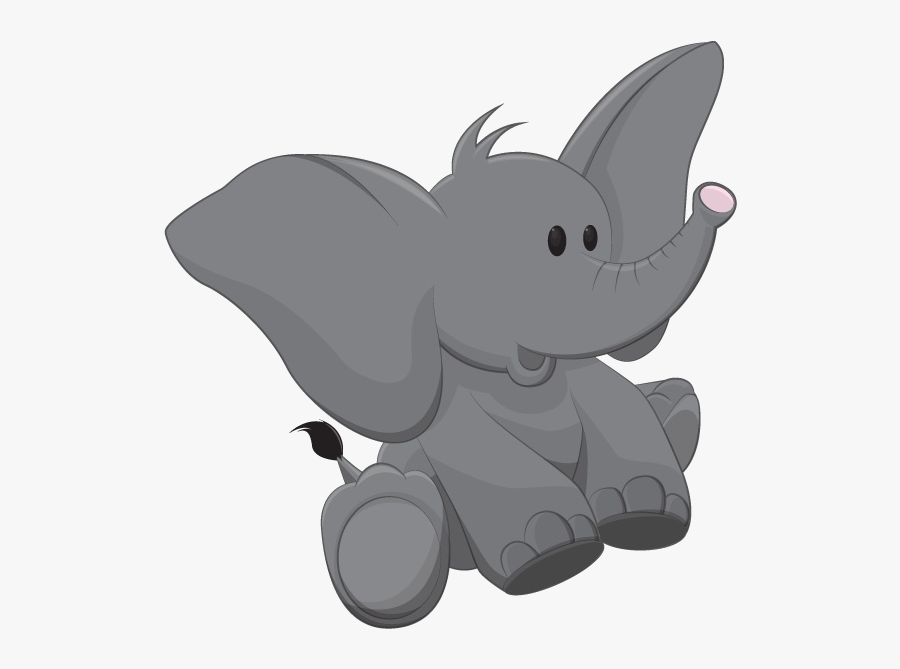 Elephant Cartoon Clip Art - Clip Art, Transparent Clipart