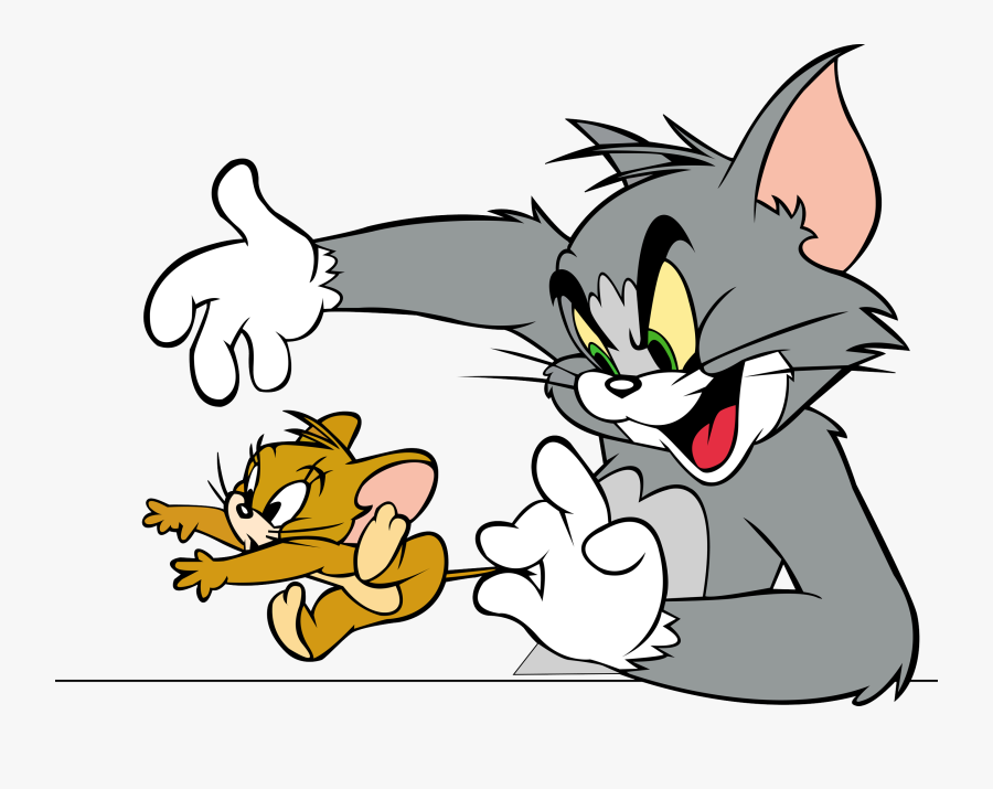 Tom And Jerry Clipart Cartoon Character - Tom & Jerry Png, Transparent Clipart