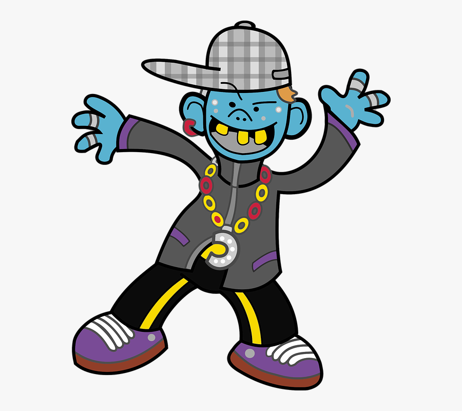 Boy, Cartoon, Character, Comic, Comic Characters, Dance - Rapper Clip Art, Transparent Clipart