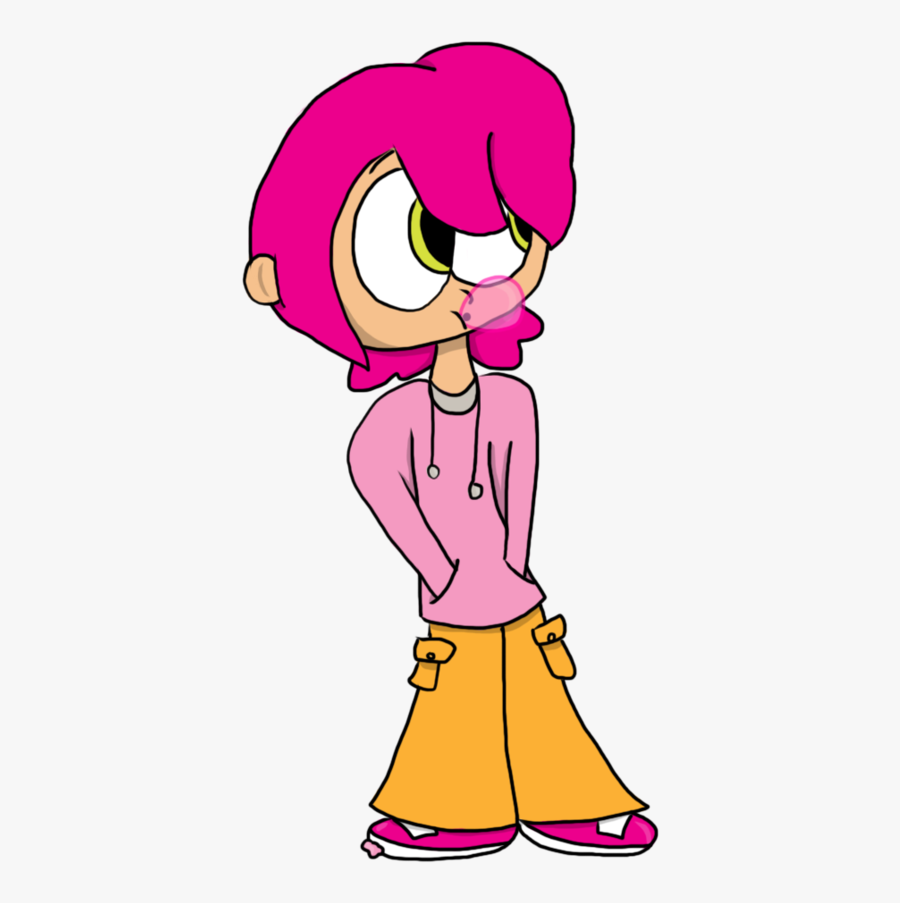 Drawing The Cartoon Character Transparent Png Clipart - Trash Pack Scum Gum, Transparent Clipart