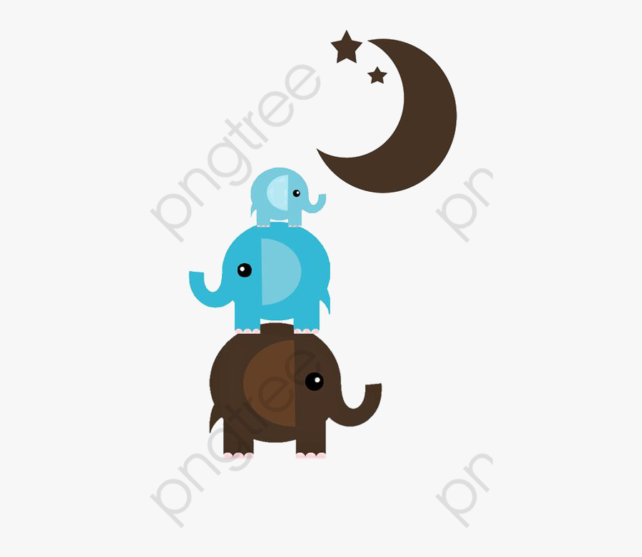 Cartoon Baby Elephant Clipart - Cartoon, Transparent Clipart