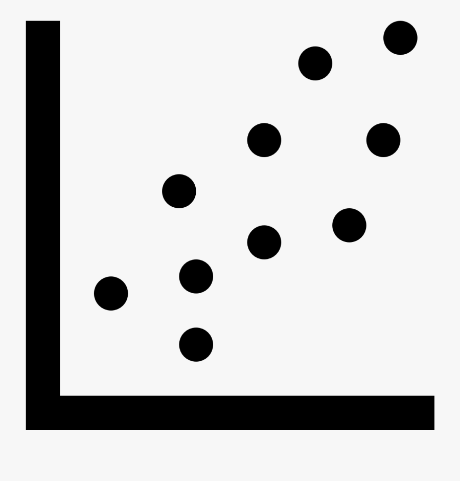City Property Constructions Open - Scatter Plot Chart Icon, Transparent Clipart