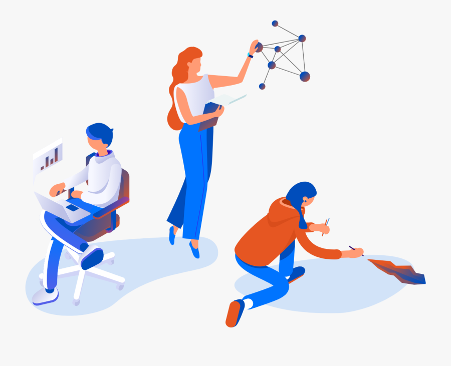 Data Illustration, Transparent Clipart