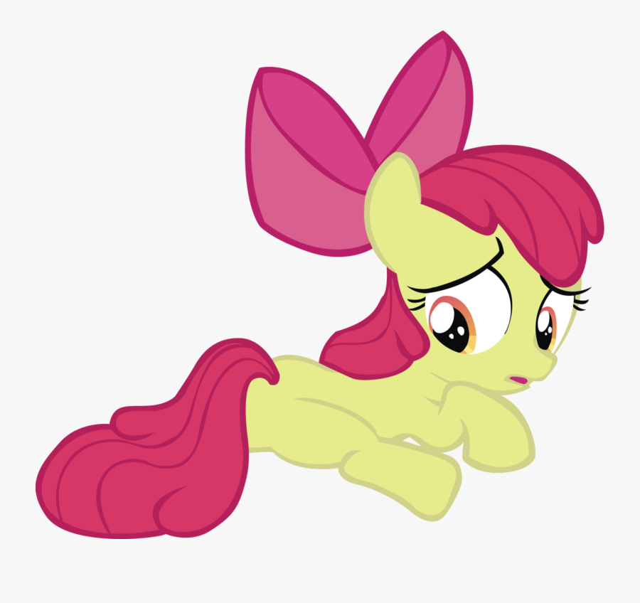 Apple Bloom, Artist - Mlp Apple Bloom Plot, Transparent Clipart