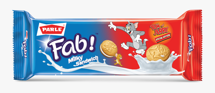 Parle Fab Milky Sandwich 60g, Transparent Clipart