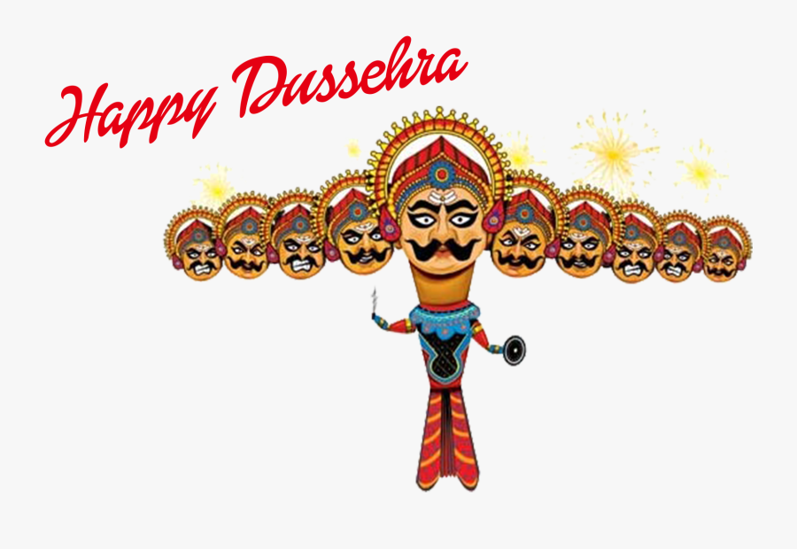 Dussehra 2018 Png Image File - Ravan Png, Transparent Clipart
