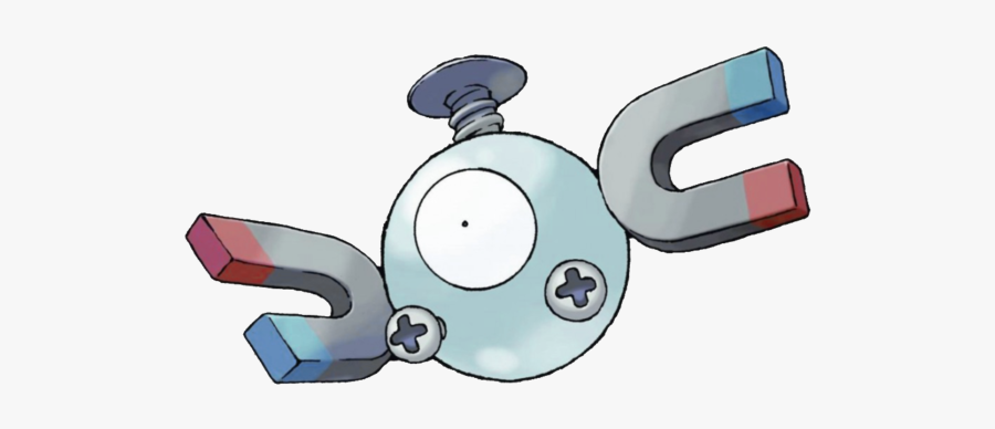 Magnet Clipart Artificial - Pokemon Magnemite, Transparent Clipart
