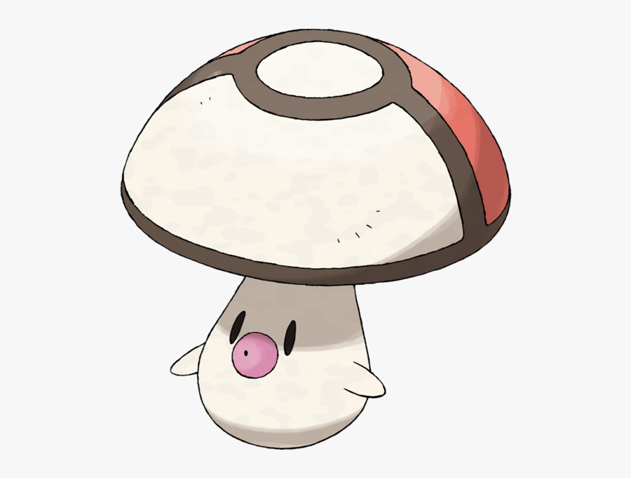 Grass Clipart Fungus - Foongus Pokemon, Transparent Clipart