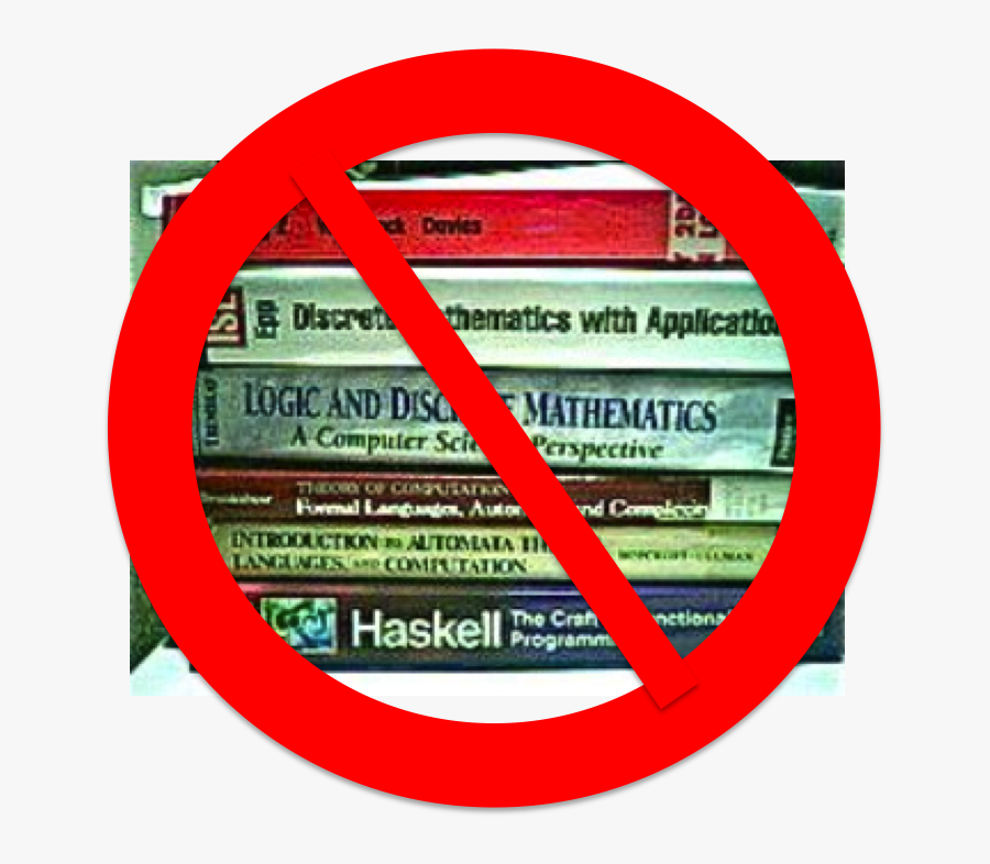 Png No Textbooks, Transparent Clipart