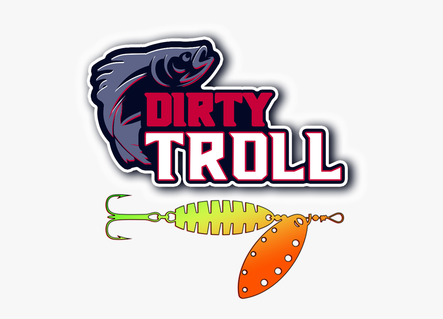 Fish Dirty Fish The Dirty Troll Trolling Spinners By, Transparent Clipart