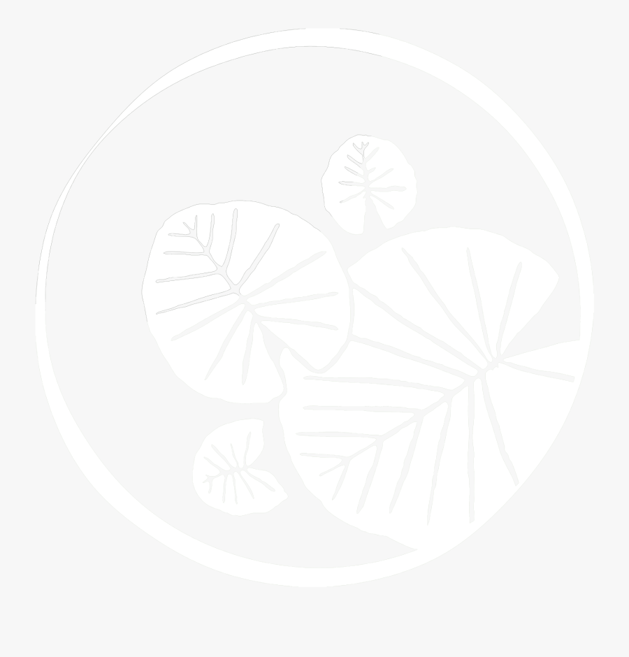 Lily Pad Clip Art Black And White Download - Illustration, Transparent Clipart