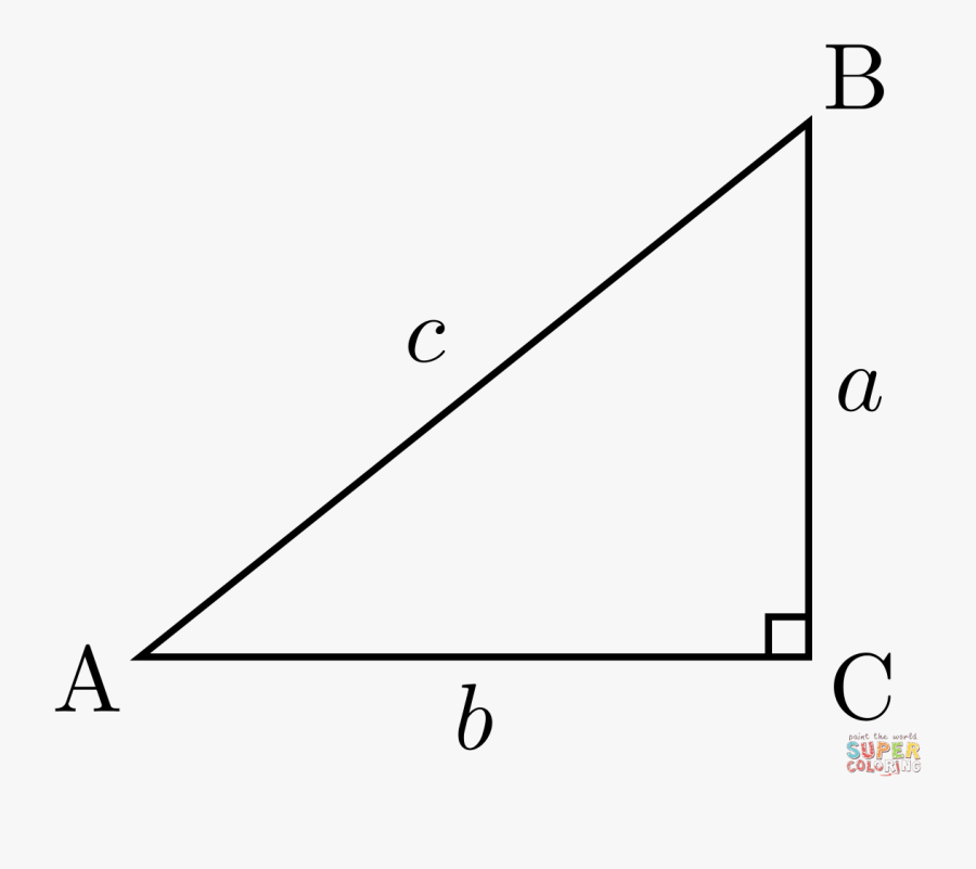 Caracteristicas Del Triangulo Rectangulo, Transparent Clipart