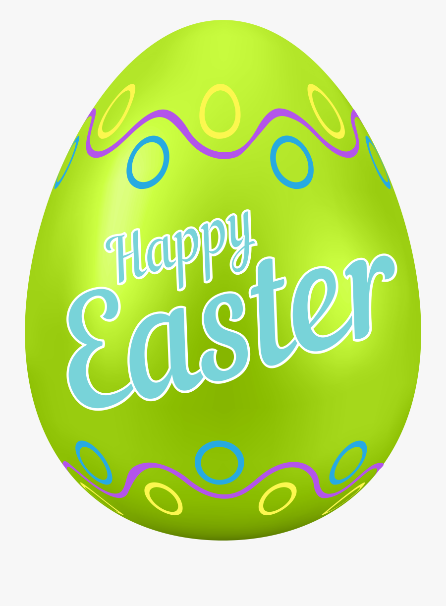 Easter Egg Png Green, Transparent Clipart